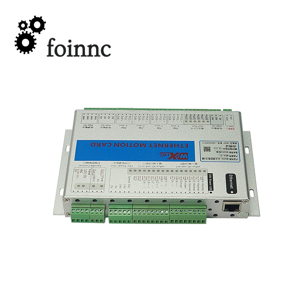 Breakout Board Mach3 - CNC Mach3 Ethernet tabliczka zaciskowa oś