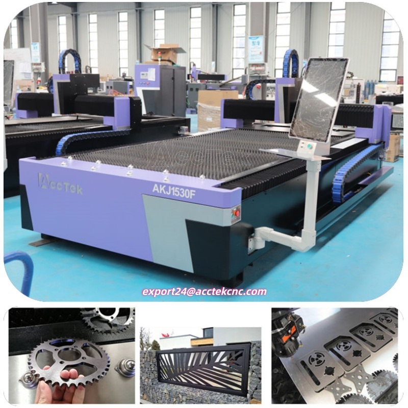 Industrial Fiber Laser Cutting Machine - 1500W 2kW 3kW 6kW Przemysłowa Maszyna