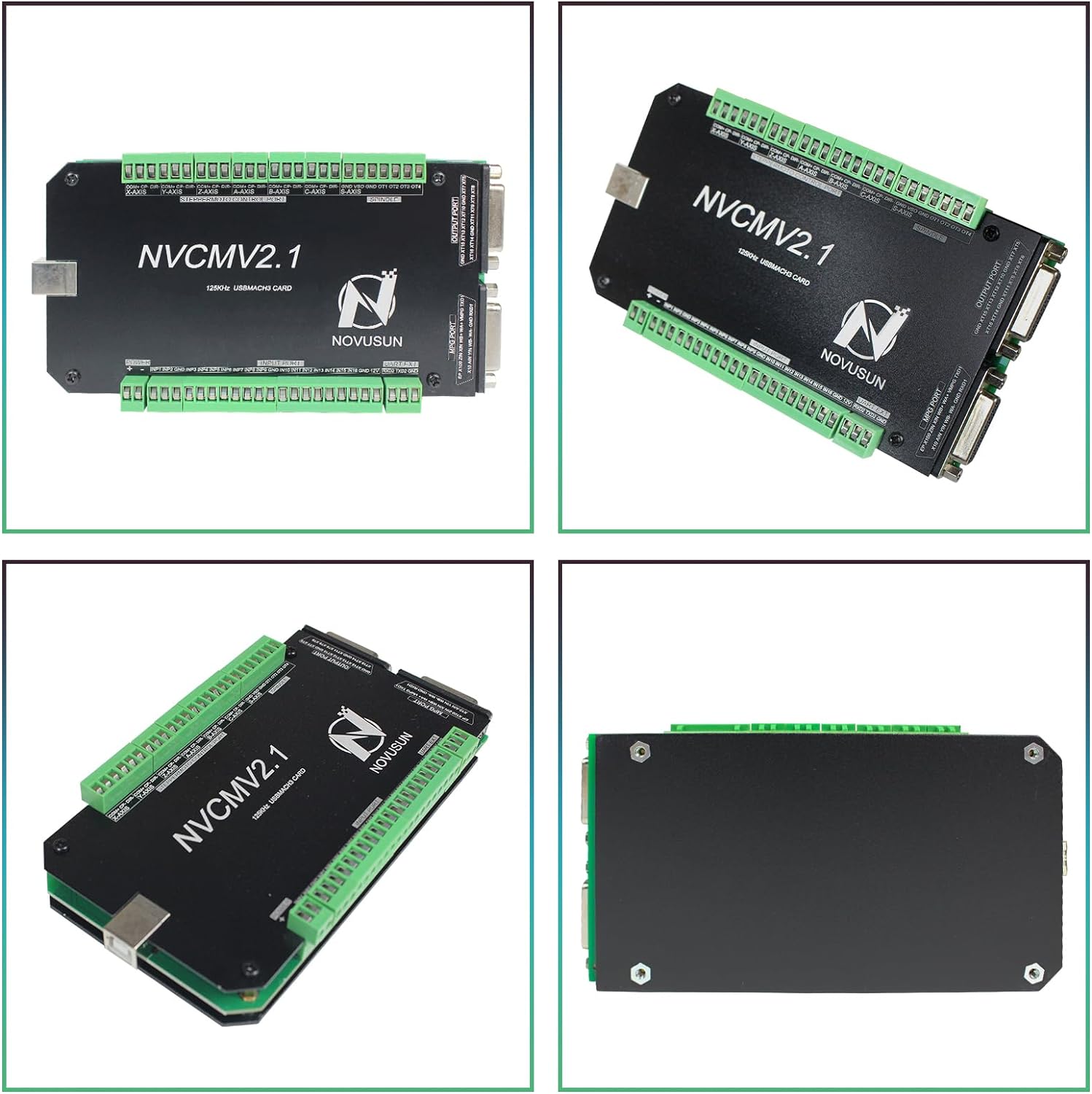 6 osi 125KHz NVCM USB Mach3 si – Breakout Board Mach3 recenzja i cena