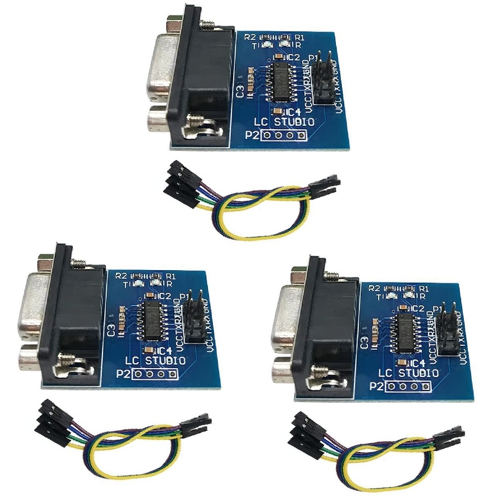 Zestaw 3 modułów RS232 do TTL  – Industrial Visual recenzja i cena