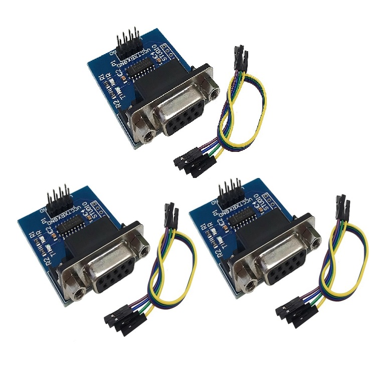 Zestaw 3 modułów RS232 do TTL  – Industrial Visual recenzja i cena