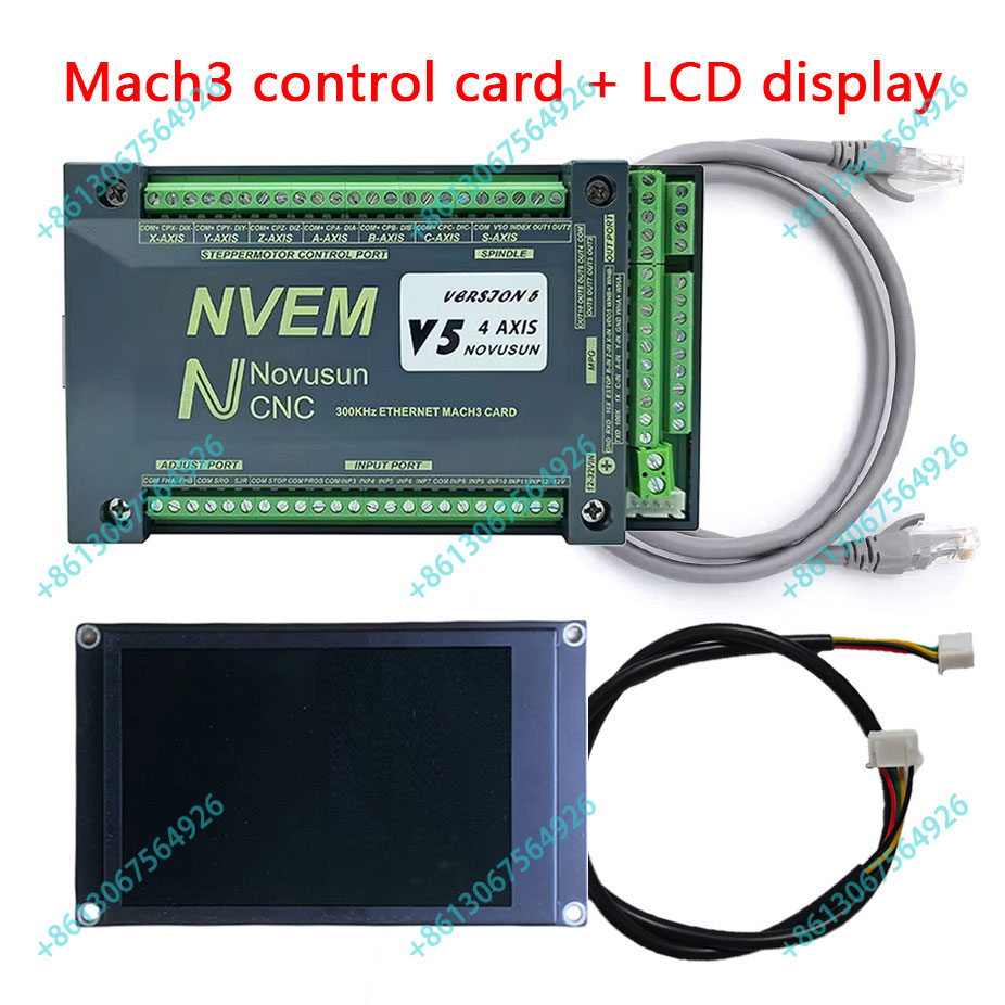 Nvem Cnc Motion Controller 300 – Breakout Board Mach3 recenzja i cena