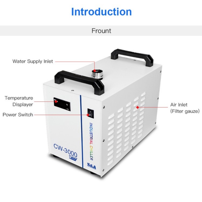 Chiller powietrza i wody Bluet – Laser Industrial Chiller recenzja i cena