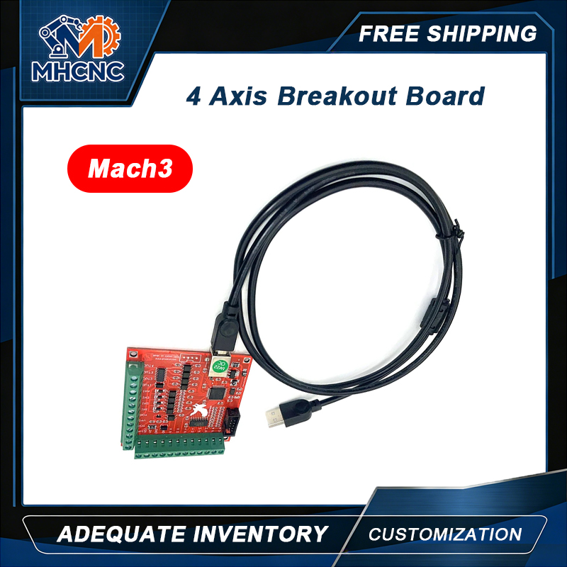 Karta sterująca CNC MHCNC USB  – Breakout Board Mach3 recenzja i cena