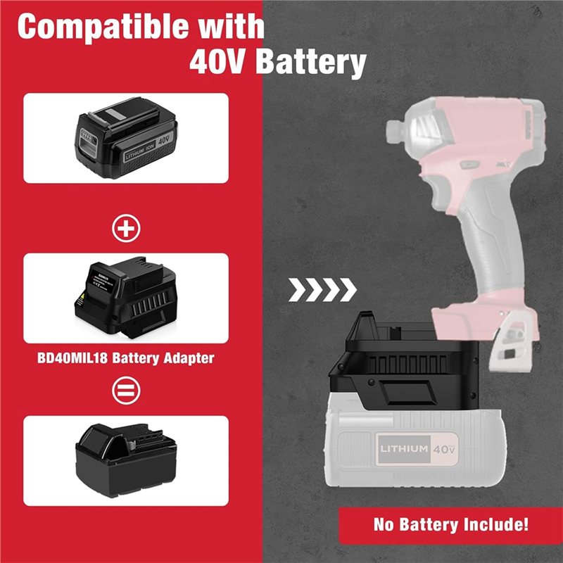 Adapter B62B do akumulatorów 1 – Black+Decker Tool Cordless recenzja i cena