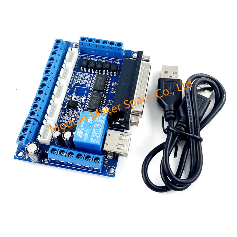 Płytka rozdzielcza CNC 5-osiow – Breakout Board Mach3 recenzja i cena