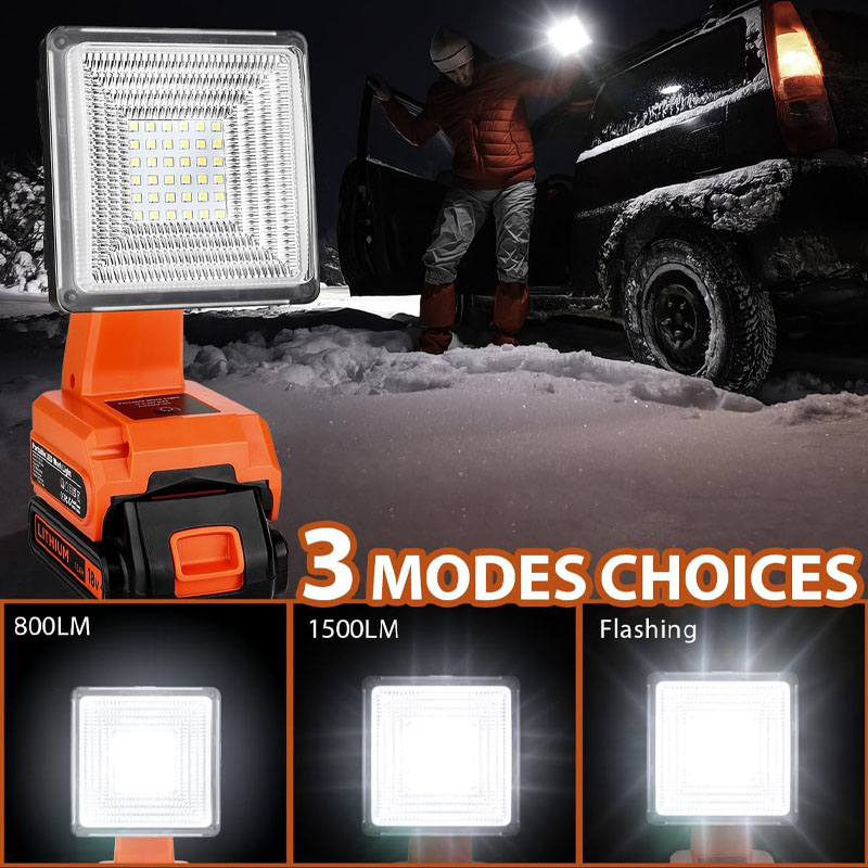 4-calowa lampa robocza Led lam – Black+Decker Tool Cordless recenzja i cena
