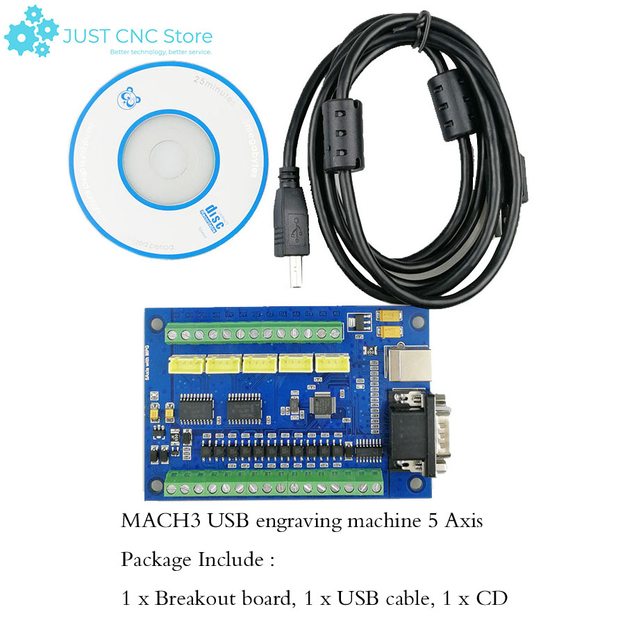 MACH3 USB sterownik CNC tablic – Breakout Board Mach3 recenzja i cena