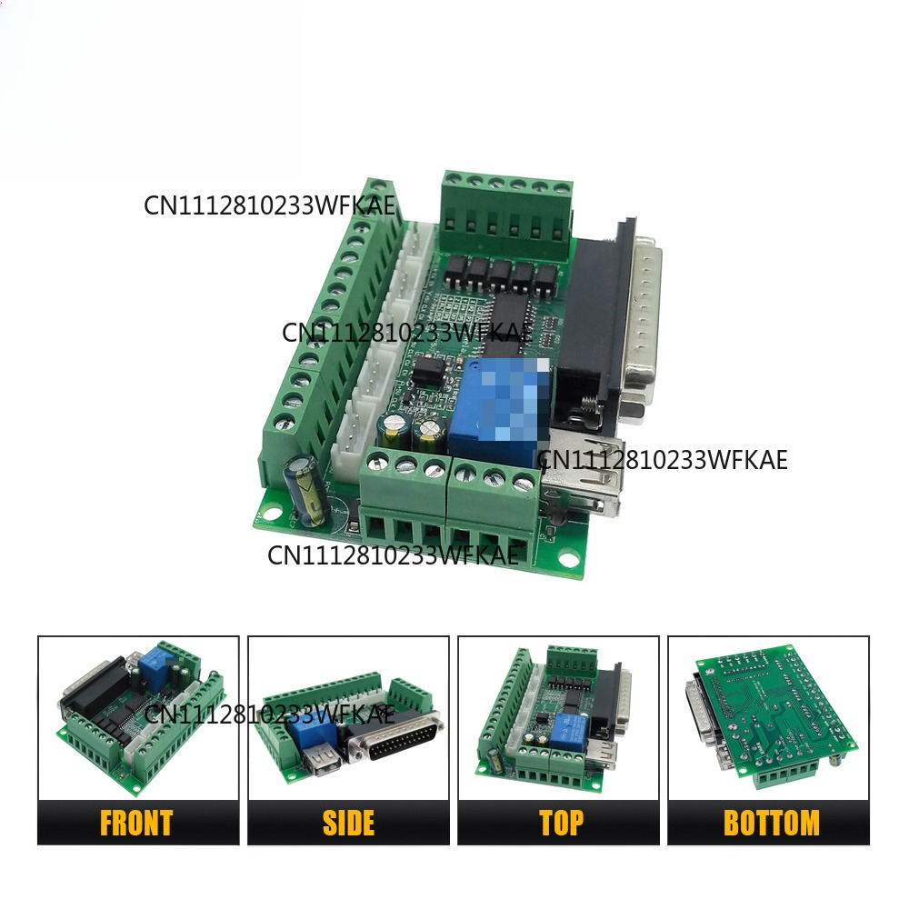 Płytka rozszerzeń CNC DB25 MAC – Breakout Board Mach3 recenzja i cena